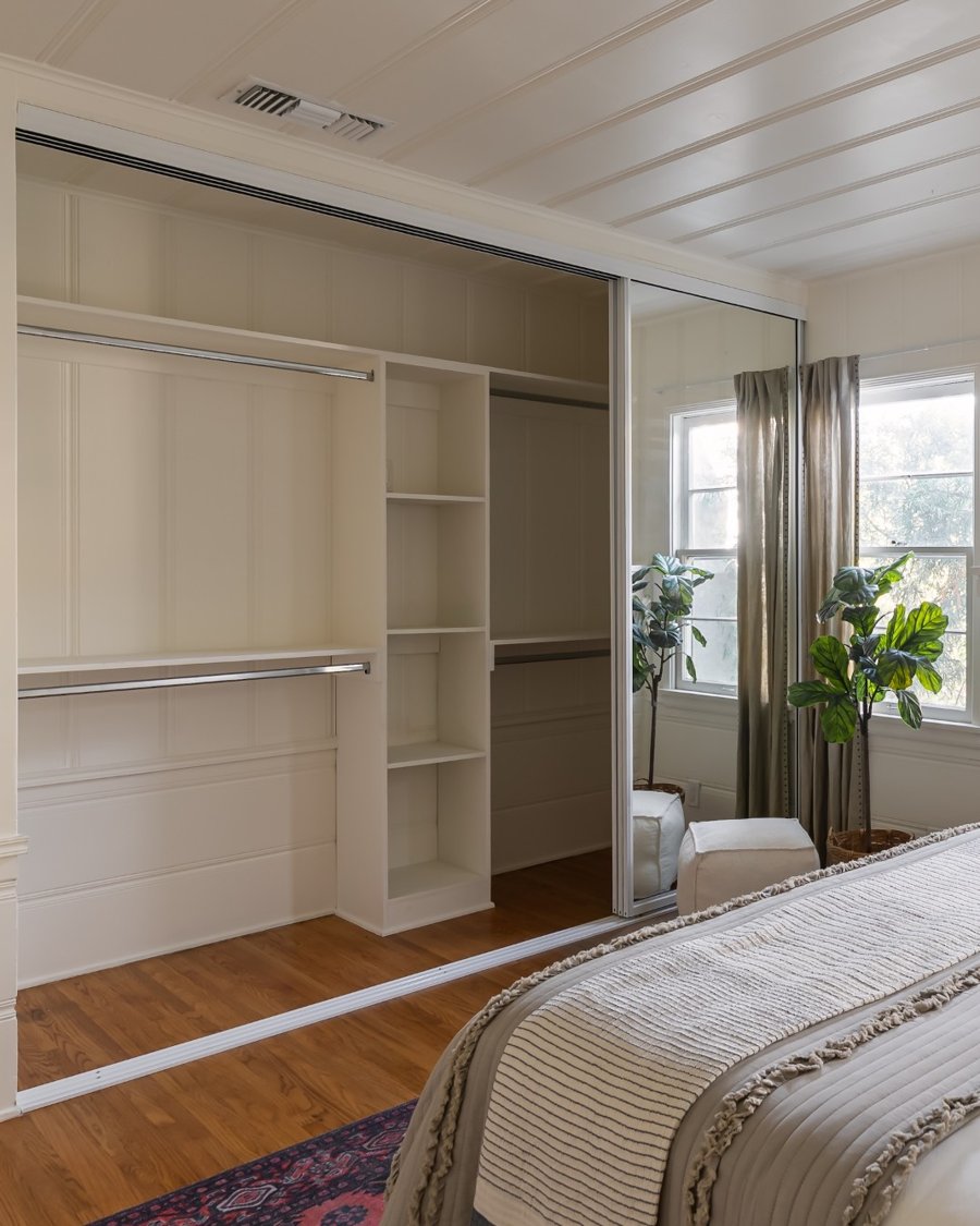 From home office to third bedroom, after