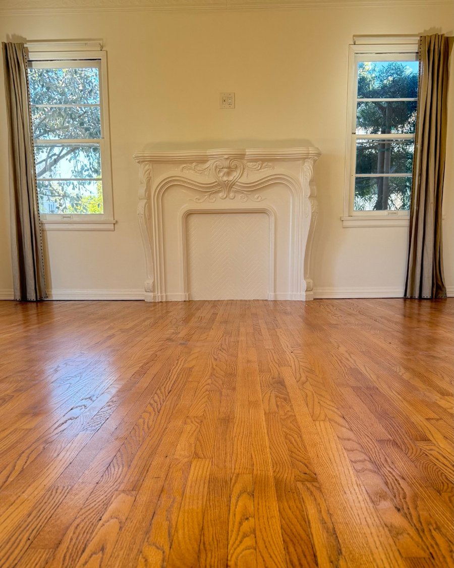 Living room, before